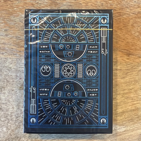 Theory11 Other - Star Wars Theory 11 Premium Playing Cards Light Side (BLUE) Made in USA  NEW